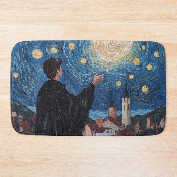 Item preview, Nicolaus Copernicus | Post-impressionist painting style designed and sold by ComicsFactory.