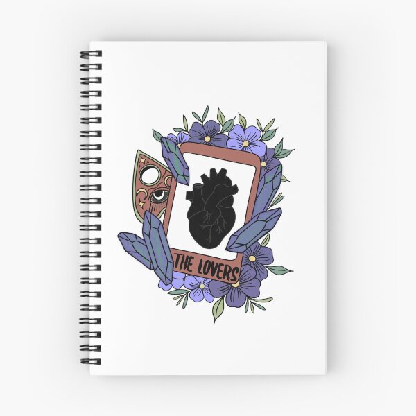 Item preview, Lovers black heart tarot cards designed and sold by waltcrystal.