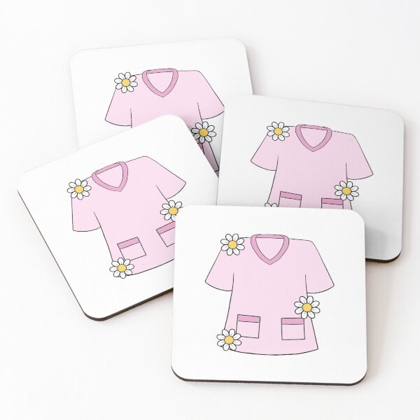 Item preview, Cute Nurse Daisy Flower Pink   designed and sold by Shaymalily.