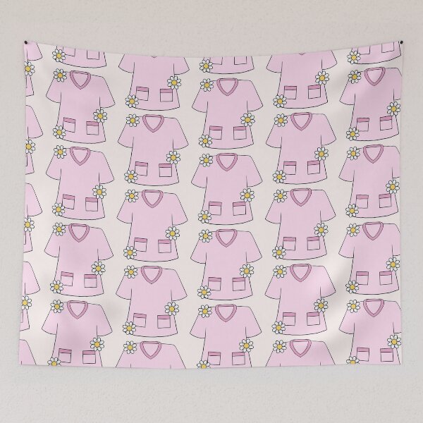 Item preview, Cute Nurse Daisy Flower Pink   designed and sold by Shaymalily.
