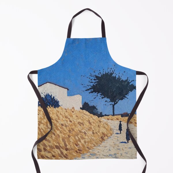 Item preview, Niger landscape | Post-impressionist painting style designed and sold by ComicsFactory.