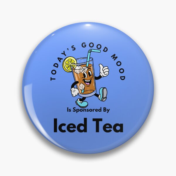 Item preview, Today’s Good Mood Is Sponsored By Iced Tea designed and sold by Kate Miller Illustrator.