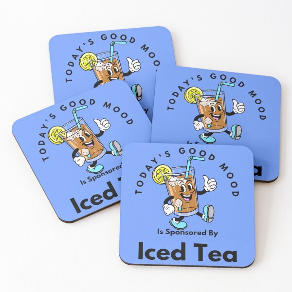 Item preview, Today’s Good Mood Is Sponsored By Iced Tea designed and sold by Kate Miller Illustrator.