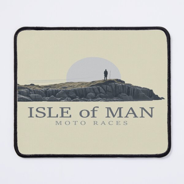 Item preview, Minimalist Isle of Man Landscape Illustration designed and sold by KiwiRider.