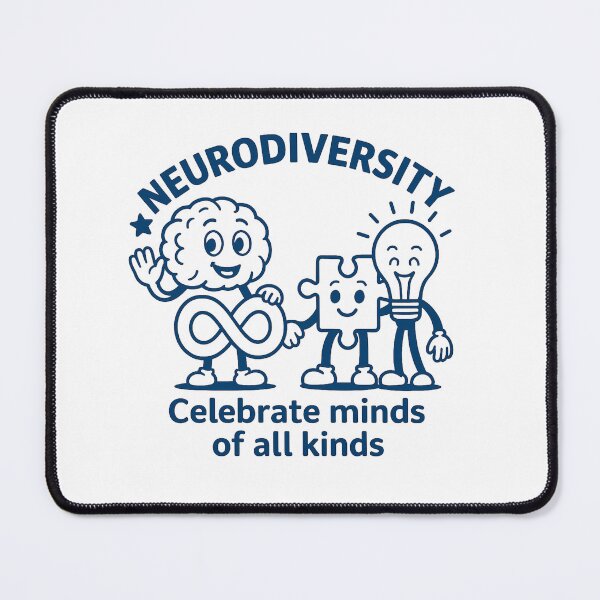 Item preview, Celebrate Minds of All Kinds, Neurodivergent, Autism Awareness, ADHD, Mental Health, Special Ed Teacher, Behavior Analysts, SLP designed and sold by Orvista.