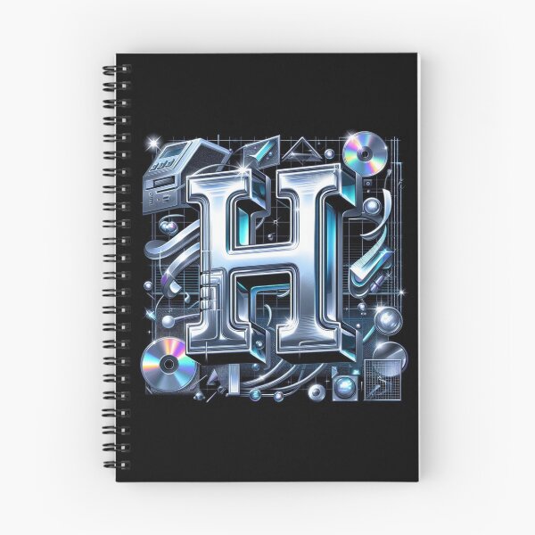 Item preview, Modern 2010s Style Letter H Design – Minimalist AI Monogram Art for Names, Fashion, Accessories & Custom Gifts designed and sold by knalpot-design.
