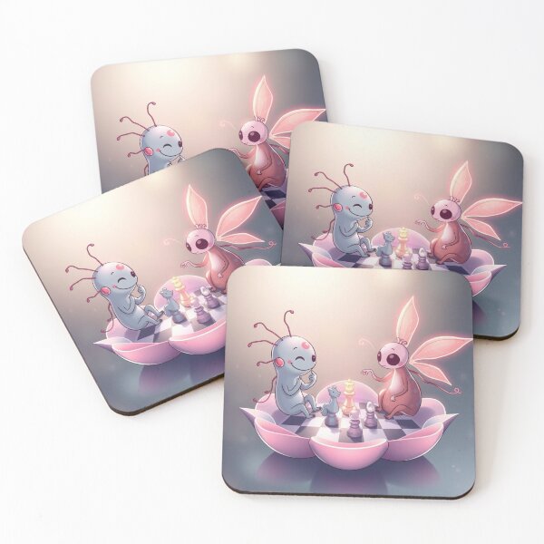 Item preview, Two microbes playing chess designed and sold by BaZaar from TakE a LooK.