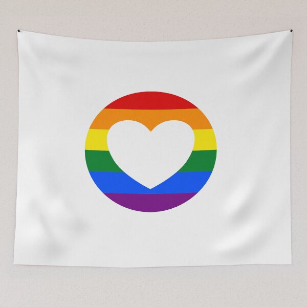 Item preview,  LGBTQ rainbow heart LGBT pride  month designed and sold by Inspirationmotivation.
