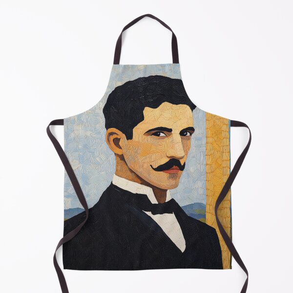 Item preview, Nikola Tesla | Post-impressionist painting style designed and sold by ComicsFactory.
