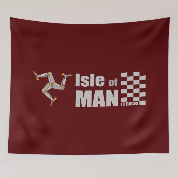 Item preview, Isle of Man Moto Races Graphic Design designed and sold by KiwiRider.