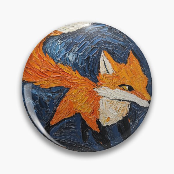 Item preview, Nine-tailed fox | Post-impressionist painting style designed and sold by ComicsFactory.
