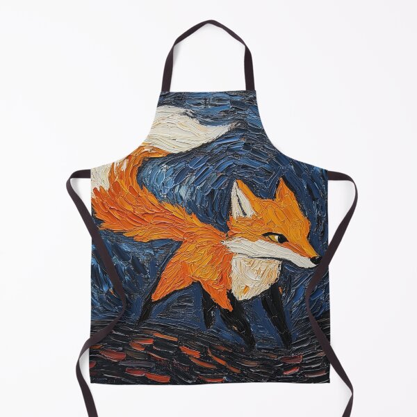 Item preview, Nine-tailed fox | Post-impressionist painting style designed and sold by ComicsFactory.