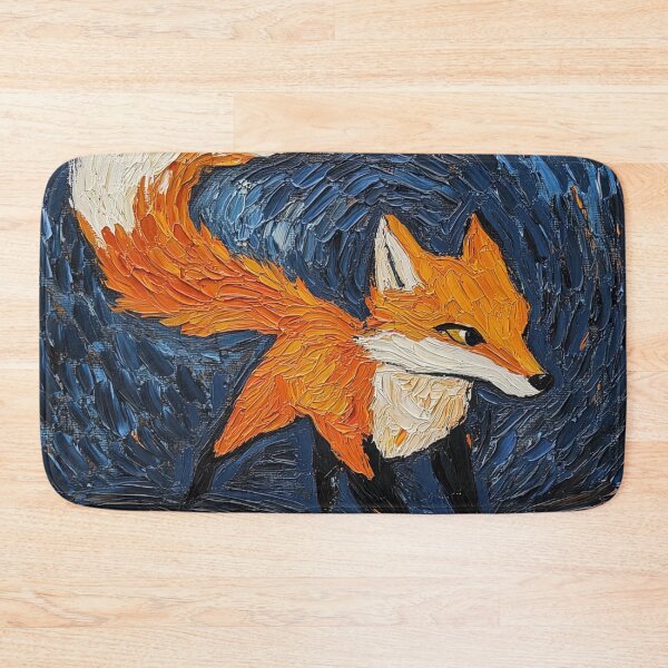 Item preview, Nine-tailed fox | Post-impressionist painting style designed and sold by ComicsFactory.