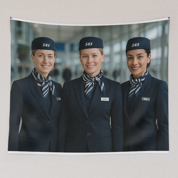Item preview, SAS Airlines Cabin Crew designed and sold by Skyframe Aviation.