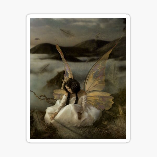 The Vintage Fairy Sticker