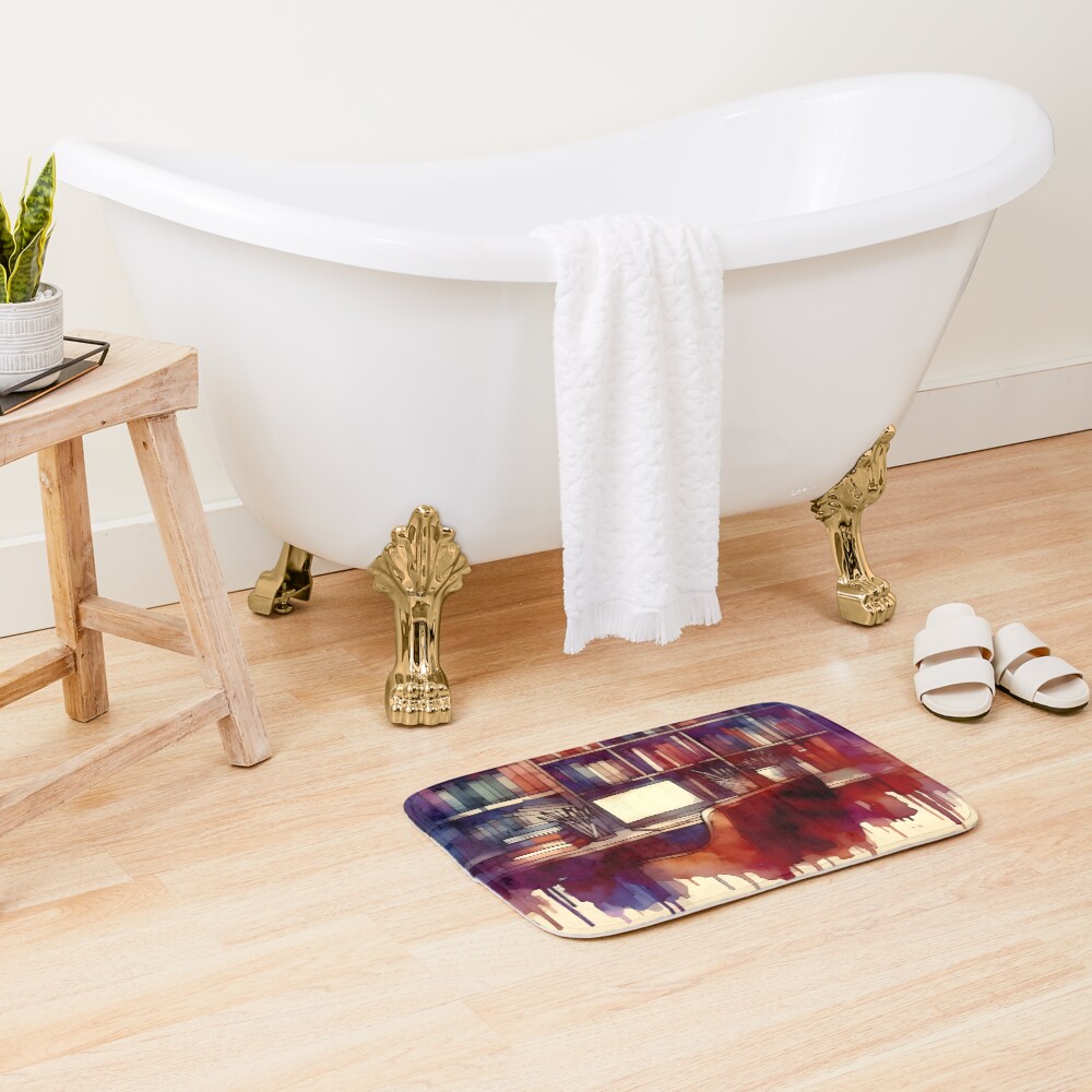 Item preview, Bath Mat designed and sold by GraphicsClub.