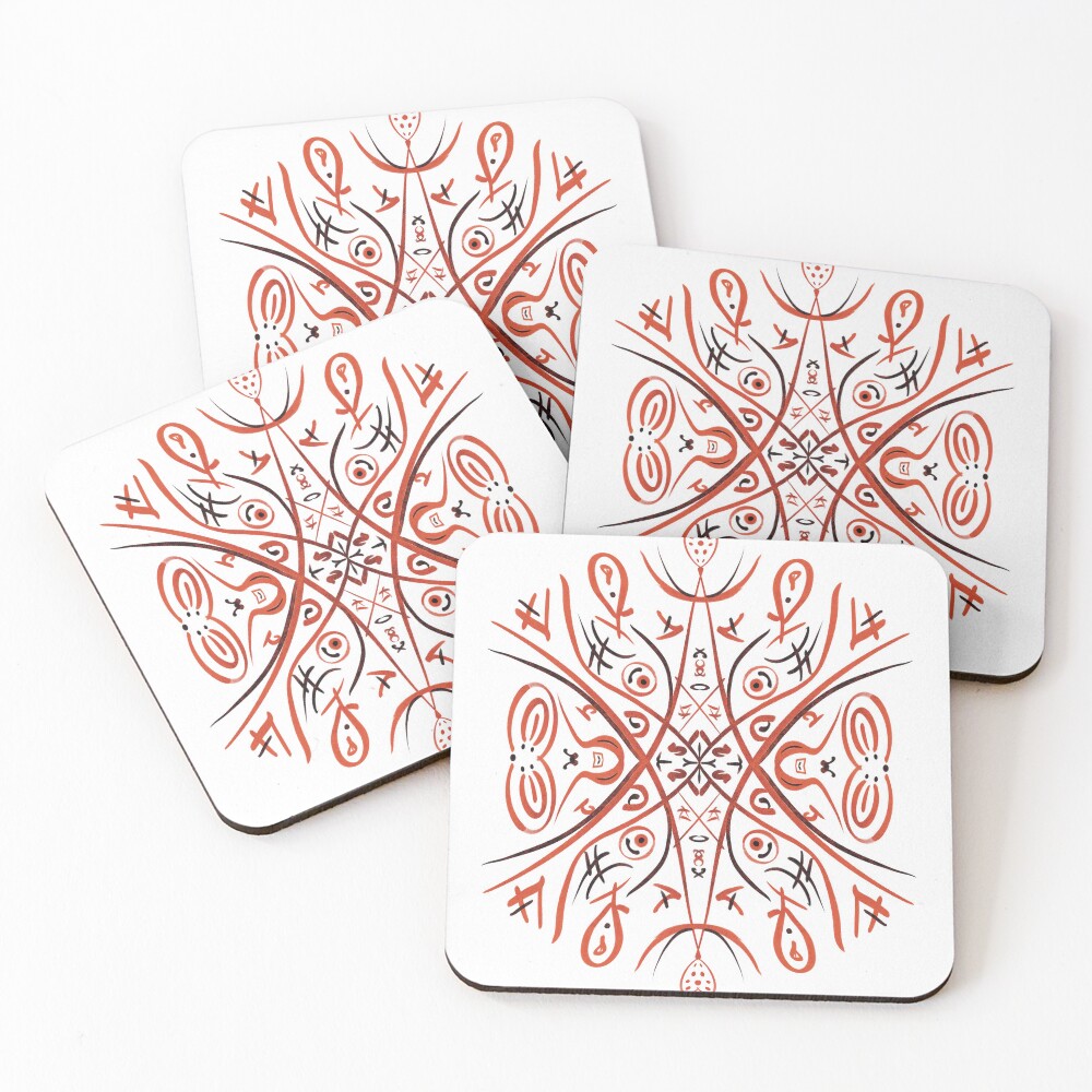 Item preview, Coasters (Set of 4) designed and sold by LoiKat.