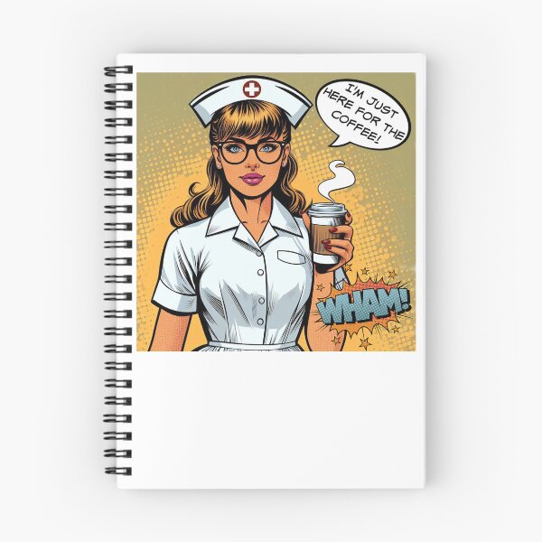 Item preview, I'm Just Here For the Coffee! Nurse Humor designed and sold by SSustainable.