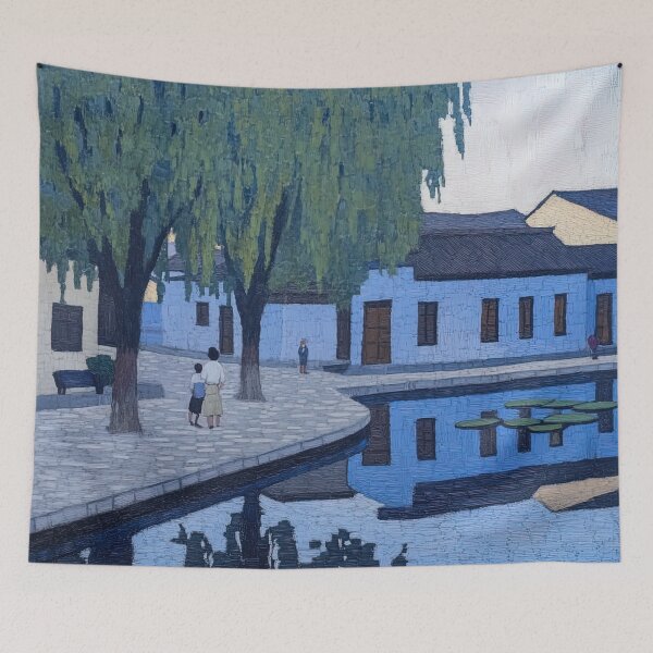 Item preview, Ningxia | Post-impressionist painting style designed and sold by ComicsFactory.