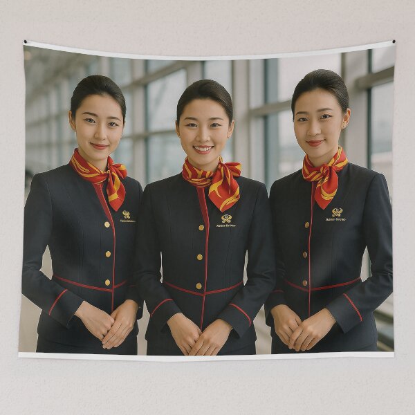 Item preview, Hainan Cabin Crew designed and sold by Skyframe Aviation.