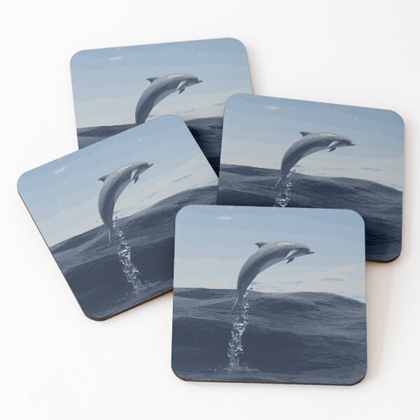 Item preview, Dolphin Illustration designed and sold by OG-Graphics.
