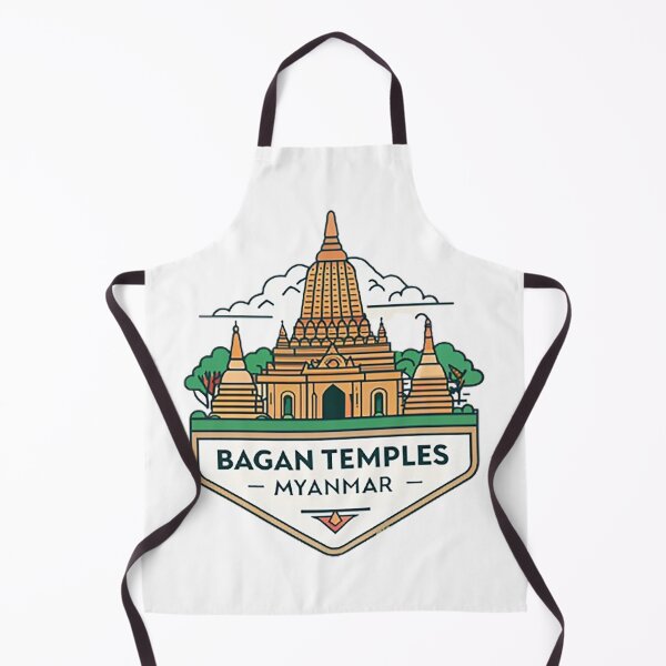 Item preview, Bagan Temples Myanmar designed and sold by likbatonboot.