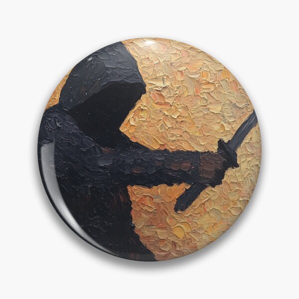 Item preview, Ninja | Post-impressionist painting style designed and sold by ComicsFactory.
