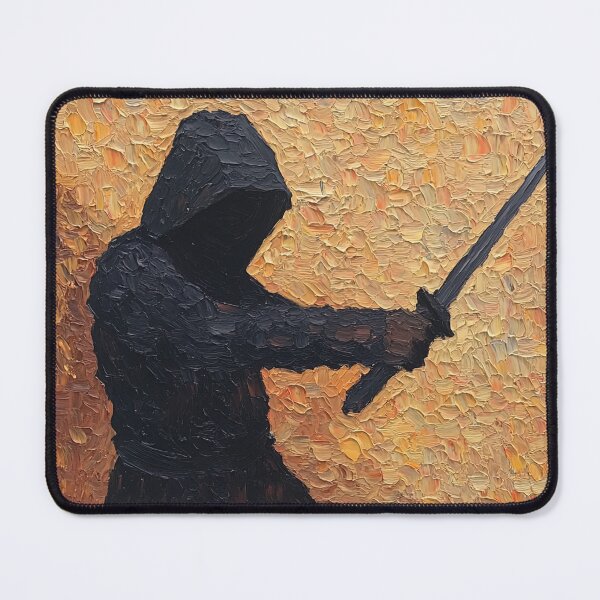 Item preview, Ninja | Post-impressionist painting style designed and sold by ComicsFactory.