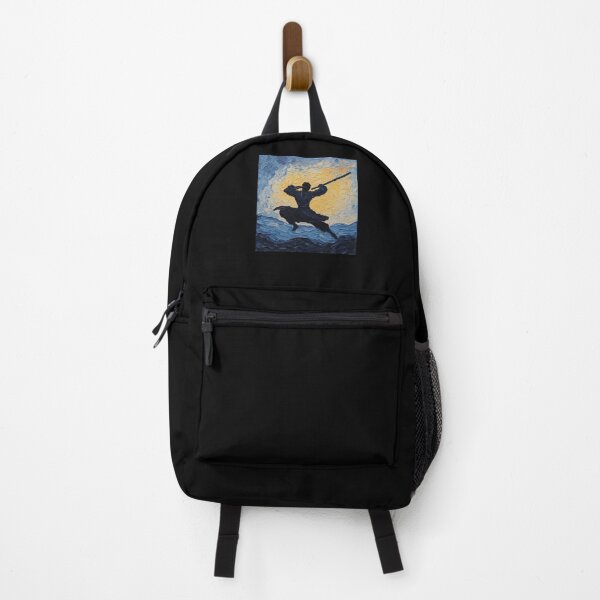 Item preview, Ninjutsu fighter | Post-impressionist painting style designed and sold by ComicsFactory.