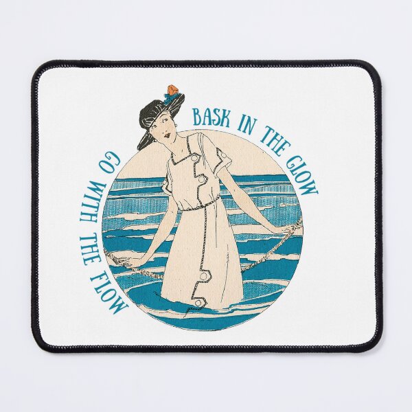 Item preview, Bask In The Glow, Go With The Flow! Traveler Gift designed and sold by SSustainable.