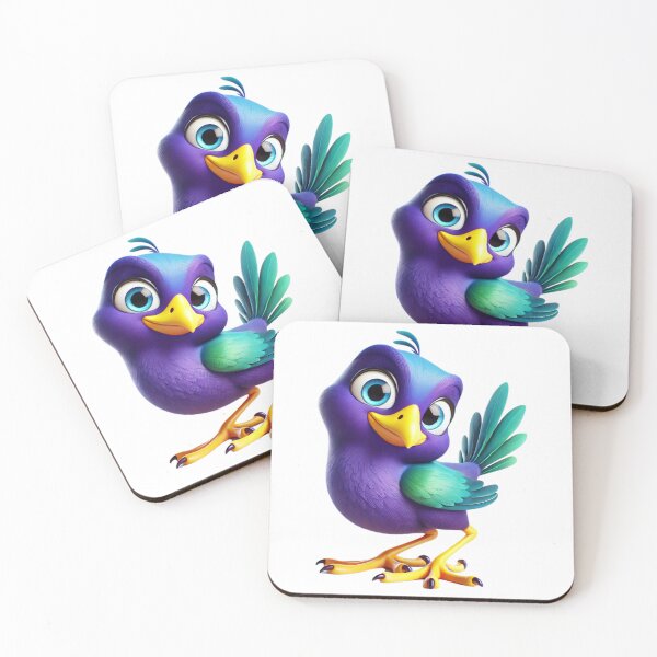 Item preview, Adorable Gallinule Purple designed and sold by Sillytoe.