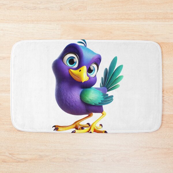 Item preview, Adorable Gallinule Purple designed and sold by Sillytoe.