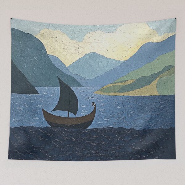 Item preview, Njord | Post-impressionist painting style designed and sold by ComicsFactory.
