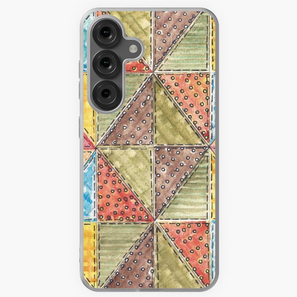 Item preview, Quilt - watercolor, colored pencil, and ink designed and sold by Annie Mason Art.