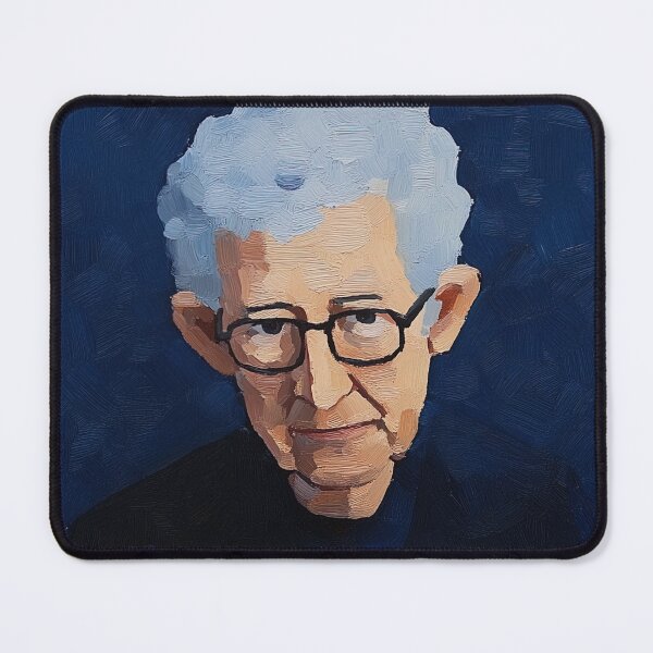 Item preview, Noam Chomsky | Post-impressionist painting style designed and sold by ComicsFactory.
