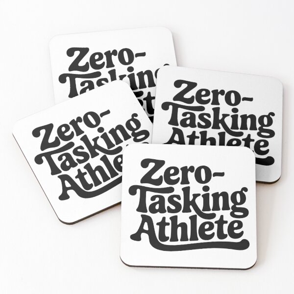 Item preview, Zero Tasking Athlete Sarcastic Humor designed and sold by Bliss Find And Design.
