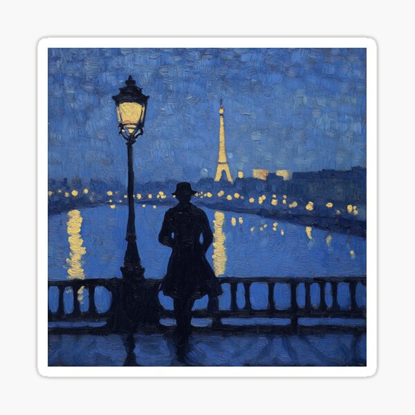 Item preview, Noir | Post-impressionist painting style designed and sold by ComicsFactory.