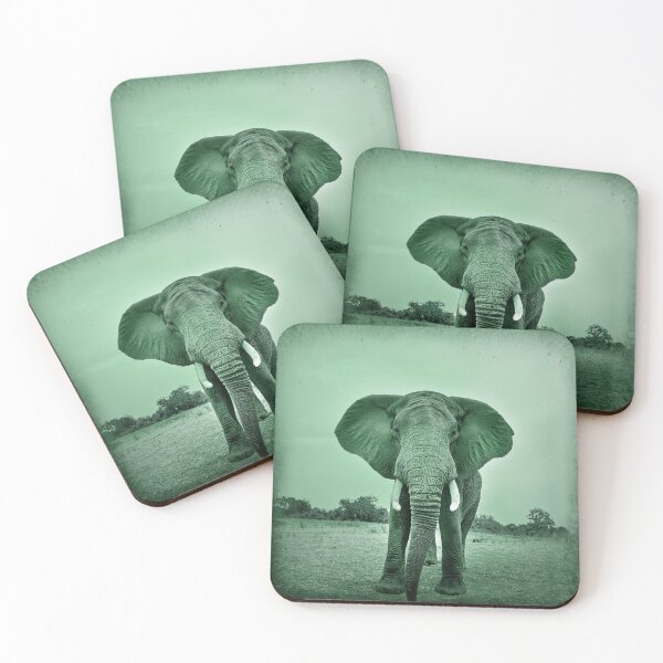 Item preview, Nostalgic Sepia Portrait of an Elephant - dePace' designed and sold by mrpropcake.