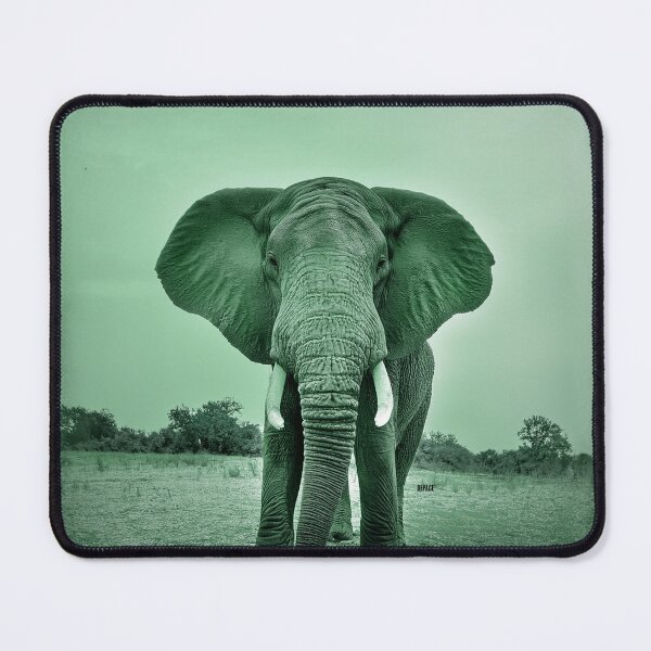 Item preview, Nostalgic Sepia Portrait of an Elephant - dePace' designed and sold by mrpropcake.