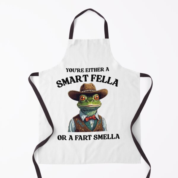 Item preview, You're Either A Smart Fella Or A Fart Smella - Funny Vintage Frog  designed and sold by ZACK ART.