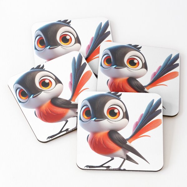 Item preview, Adorable Redstart designed and sold by Sillytoe.