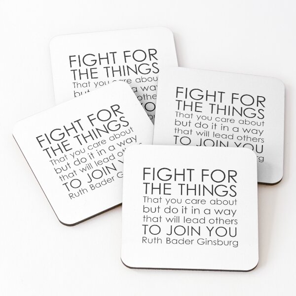 Item preview, Ruth Bader Ginsburg Quote designed and sold by corbrand.