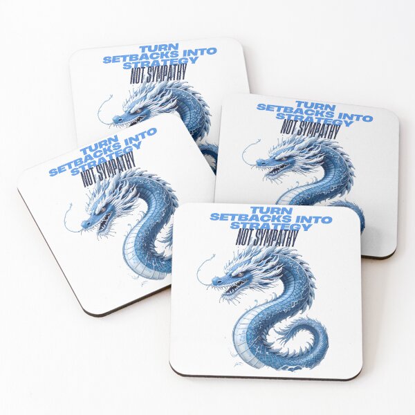 Item preview, BLUE DRAGON WITH MOTIVATIONAL PHRASE  designed and sold by Brakeroc-Label.