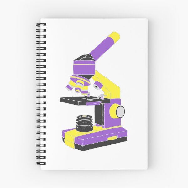 Item preview, Nonbinary Pride Microscope designed and sold by Eli’s Stickers.