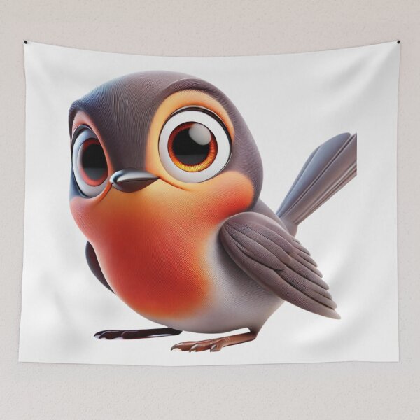 Item preview, Adorable American Robin designed and sold by Sillytoe.