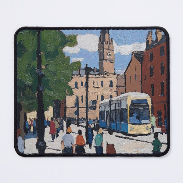 Item preview, Nottingham | Post-impressionist painting style designed and sold by ComicsFactory.
