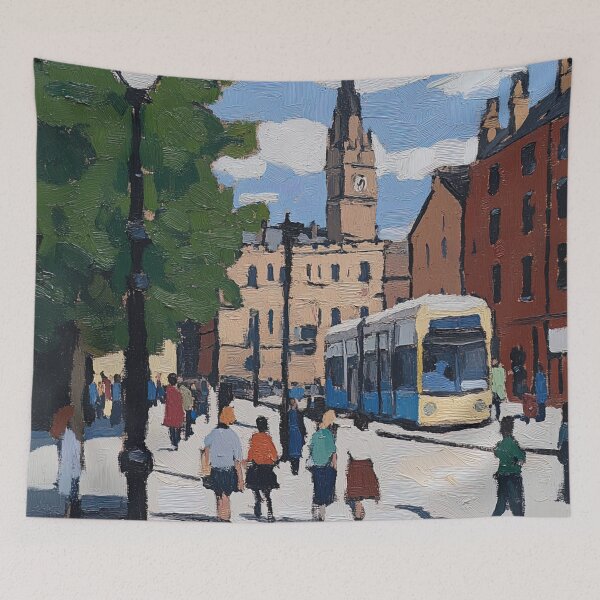 Item preview, Nottingham | Post-impressionist painting style designed and sold by ComicsFactory.