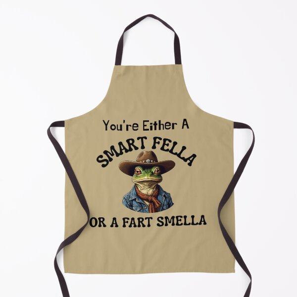 Item preview, You're Either A Smart Fella Or A Fart Smella - Funny Vintage Frog designed and sold by ZACK ART.