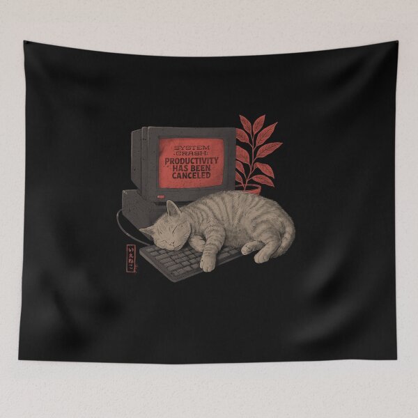 Item preview, System Crash Cat Cute IT designed and sold by EduEly.