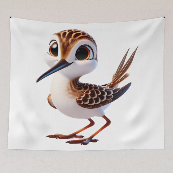 Item preview, Adorable Sandpiper designed and sold by Sillytoe.
